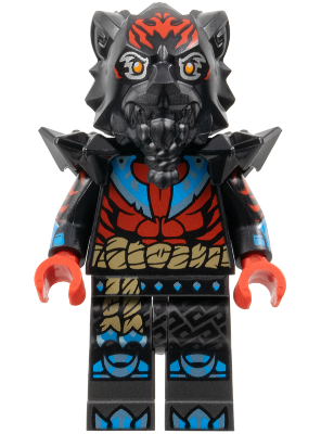 Lord Ras - Red Markings, Black Shoulder Armor