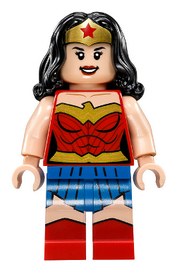 Wonder Woman - Gold Tiara, Blue Skirt
