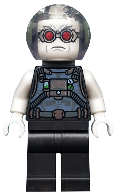 Mr. Freeze, Pearl Dark Gray, Neck Bracket