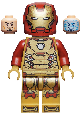 Iron Man - Pearl Gold Armor and Legs
