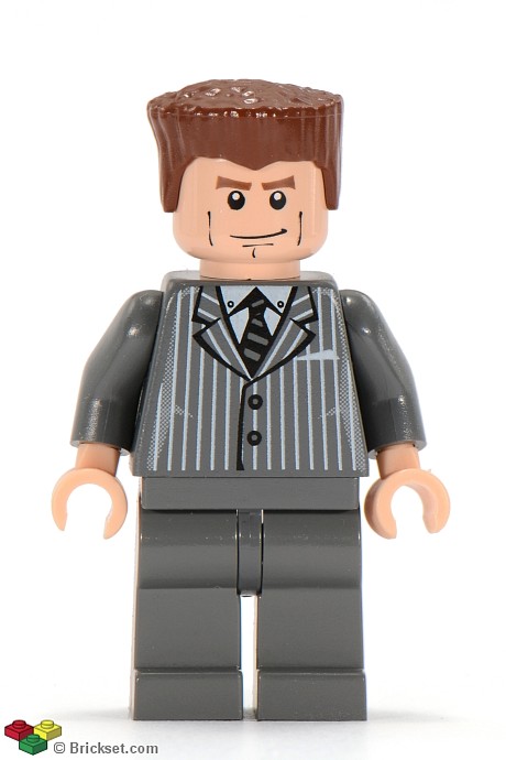 Harry Osborn 2, Dark Bluish Gray Suit Torso, Dark Bluish Gray Legs