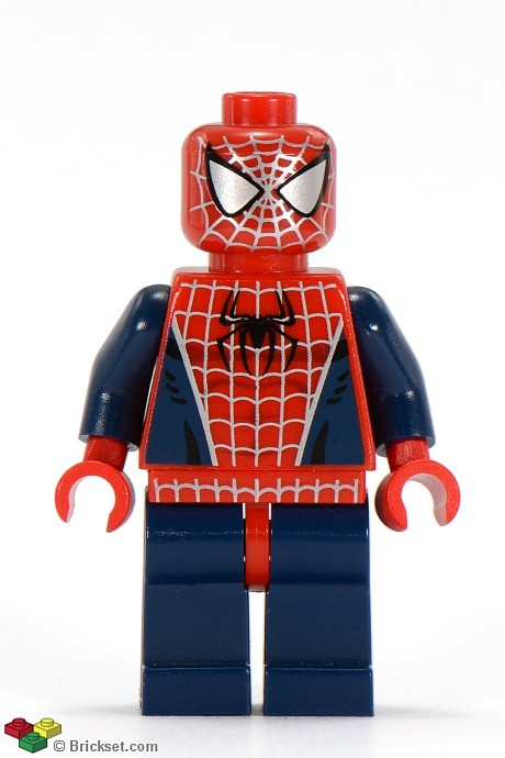 Spider-Man 3 - Dark Blue Arms and Legs, Silver Webbing